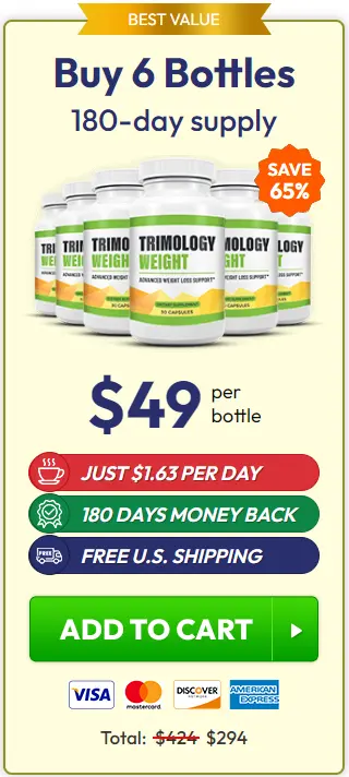 Trimology 6 Bottle Price